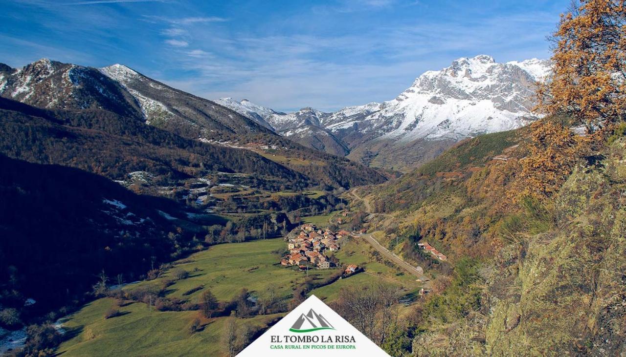 Casa Rural El Tombo La Risa Santa Maria de Valdeon Dış mekan fotoğraf