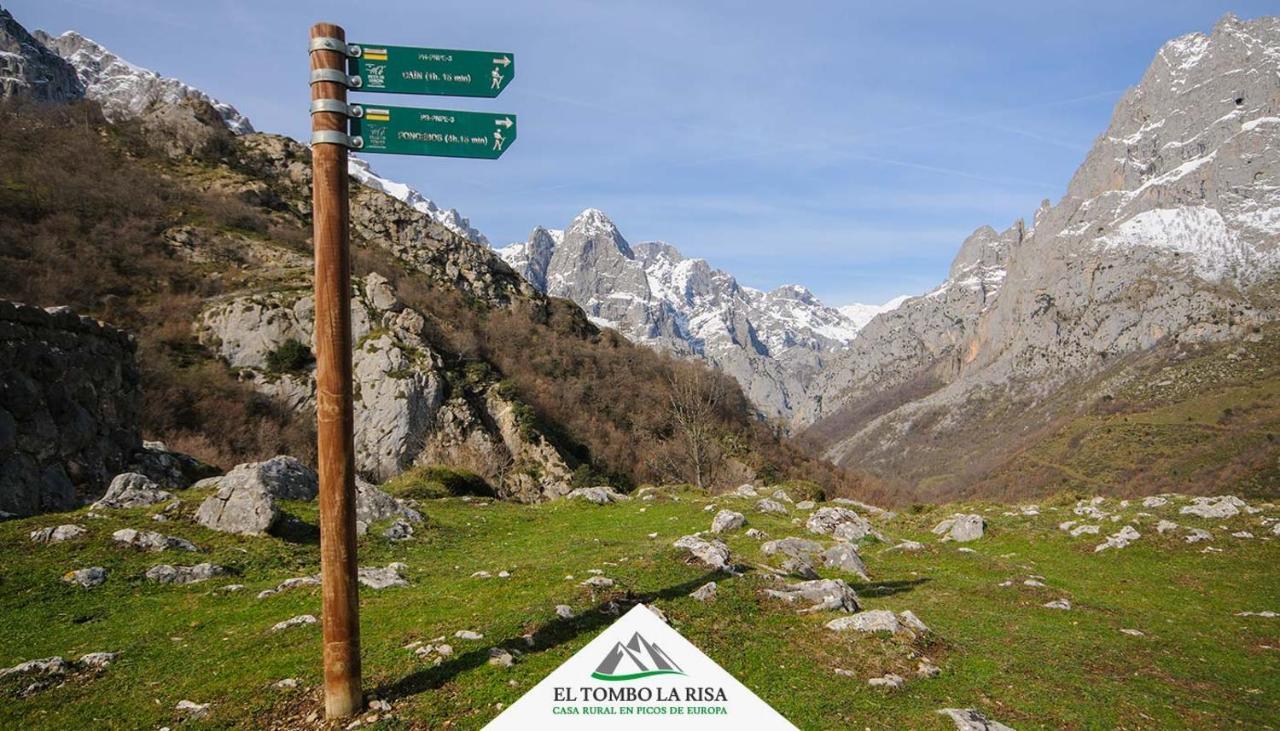 Casa Rural El Tombo La Risa Santa Maria de Valdeon Dış mekan fotoğraf